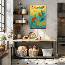 Pickleball The Ingenious Game Poster