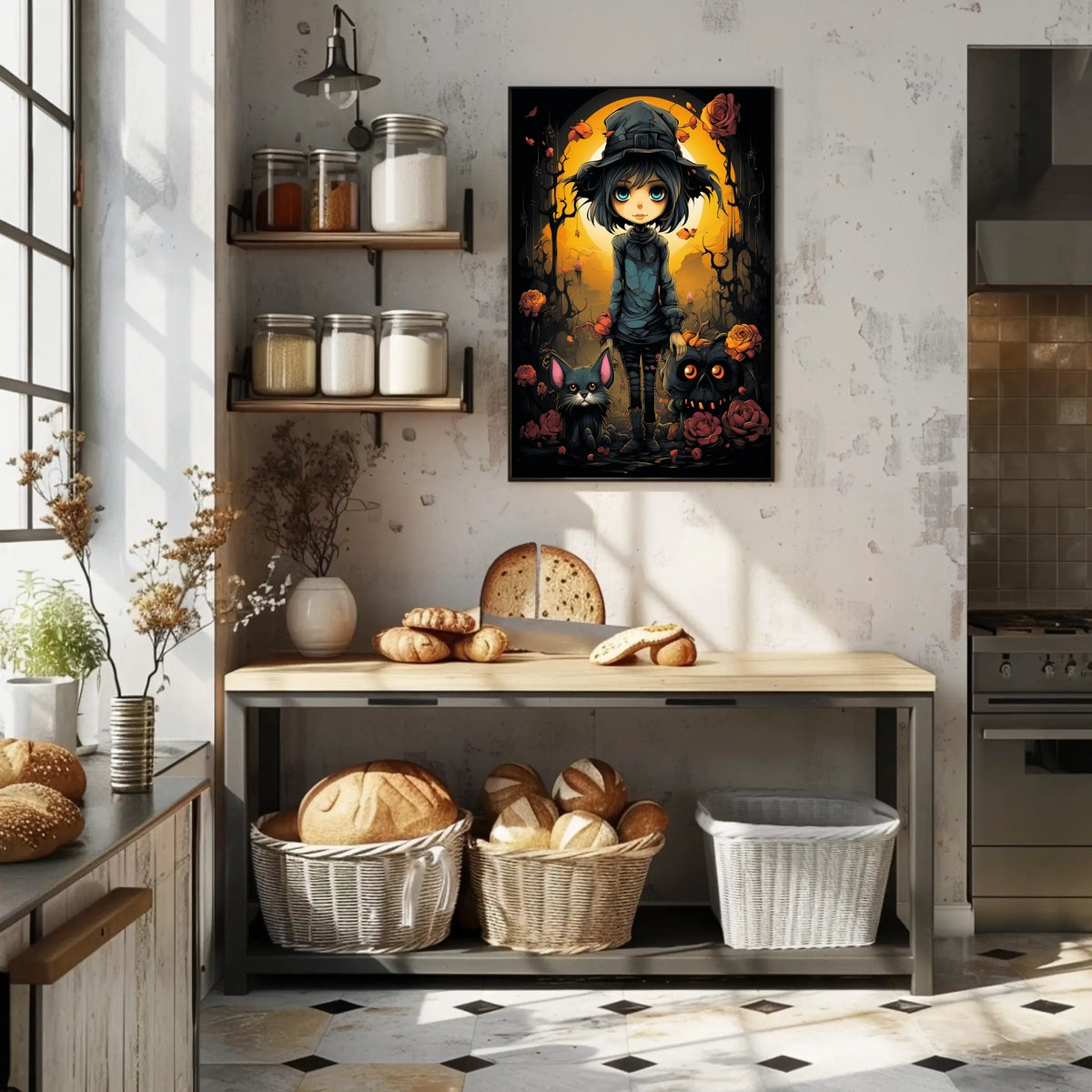 Enchanted Halloween Night Poster