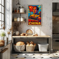 Iconic Leader Of China Poster