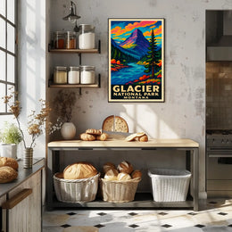 Glacier National Park Montana Poster