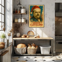 Grover Cleveland 22nd President of the United States Christmas SeriesPoster