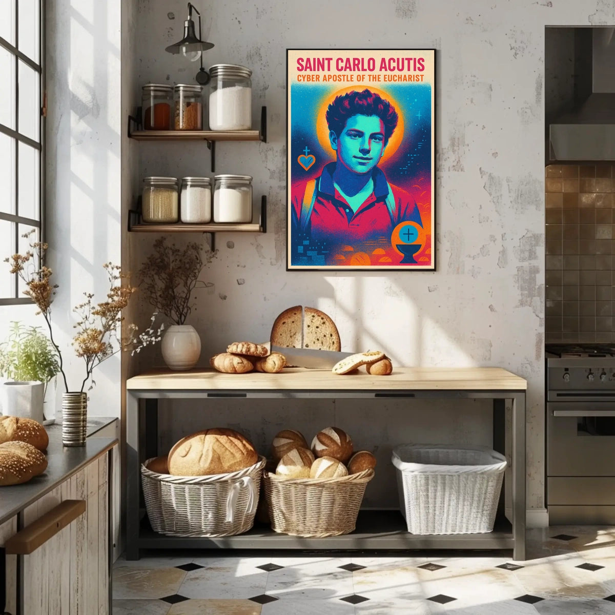 Saint Carlo Acutis Cyber Apostle Of Poster