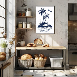 Vibrant Urban Landscape Art Poster