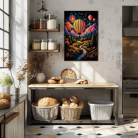 Dreamscape Balloons Poster