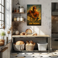 Jim Thorpe A Legendary Athlete Poster