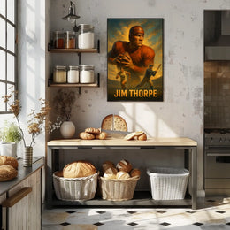 Jim Thorpe A Legendary Athlete Poster