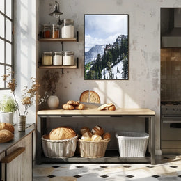 Majestic Mountain Landscape Poster