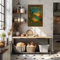 Seychelles Jewel of the Indian Ocean Poster