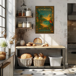 Seychelles Jewel of the Indian Ocean Poster