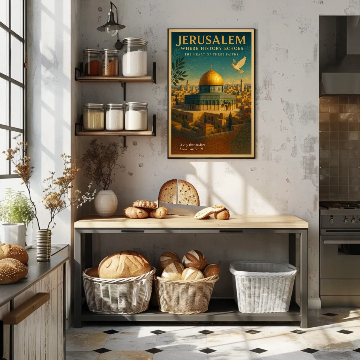Jerusalem Where History Echoes Poster