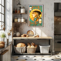 Buffalo Bill's Wild West and Pawnee Bill's Art Print PosterGoat