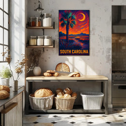 South Carolina Sunset Poster