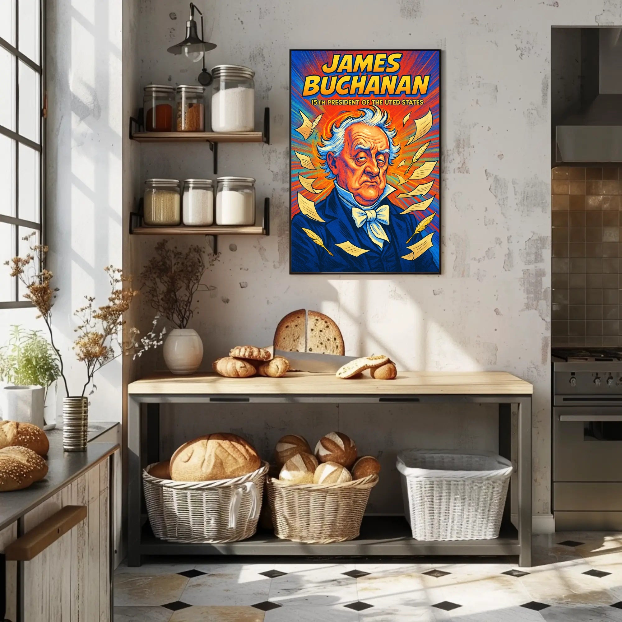 James Buchanan 15th President Poster PosterGoat