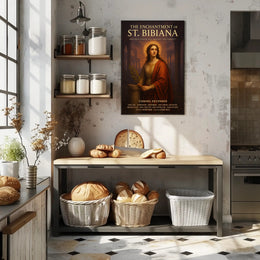 The Enchantment of St. Bibiana Historical Poster PosterGoat