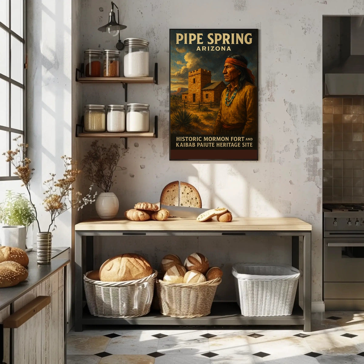 Pipe Spring Arizona Heritage And Poster
