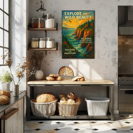 Explore the Wild Beauty of Acadia Poster PosterGoat