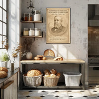 Benjamin Harrison 23rd President Poster