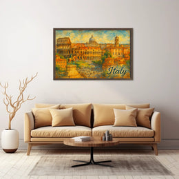 Italy A Timeless Journey Poster