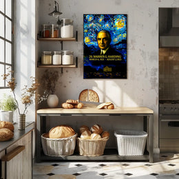 Warren G. Harding 29th President of the United States Presidential Masterpiece Series Poster