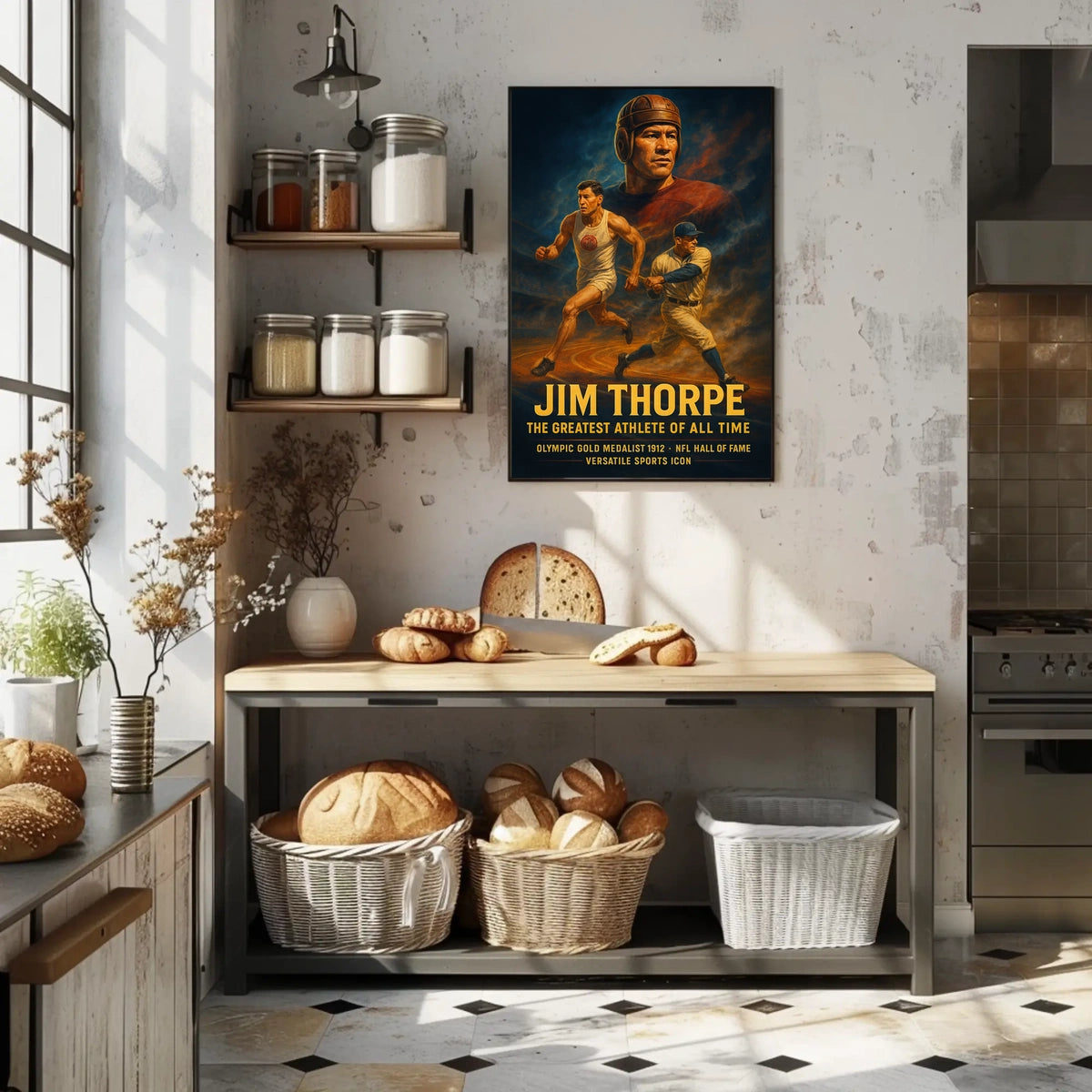 Jim Thorpe The Greatest Athlete of All Time Jim Thorpe Poster