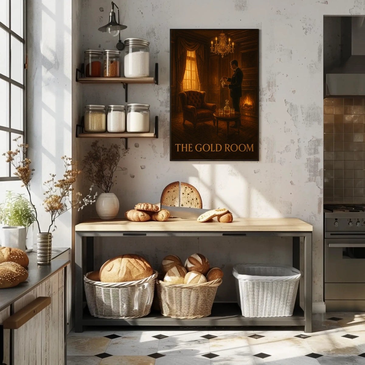 The Gold Room Poster