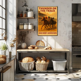 Thunder On The Track Poster