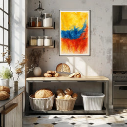 Vibrant Abstract Composition Abstract Poster