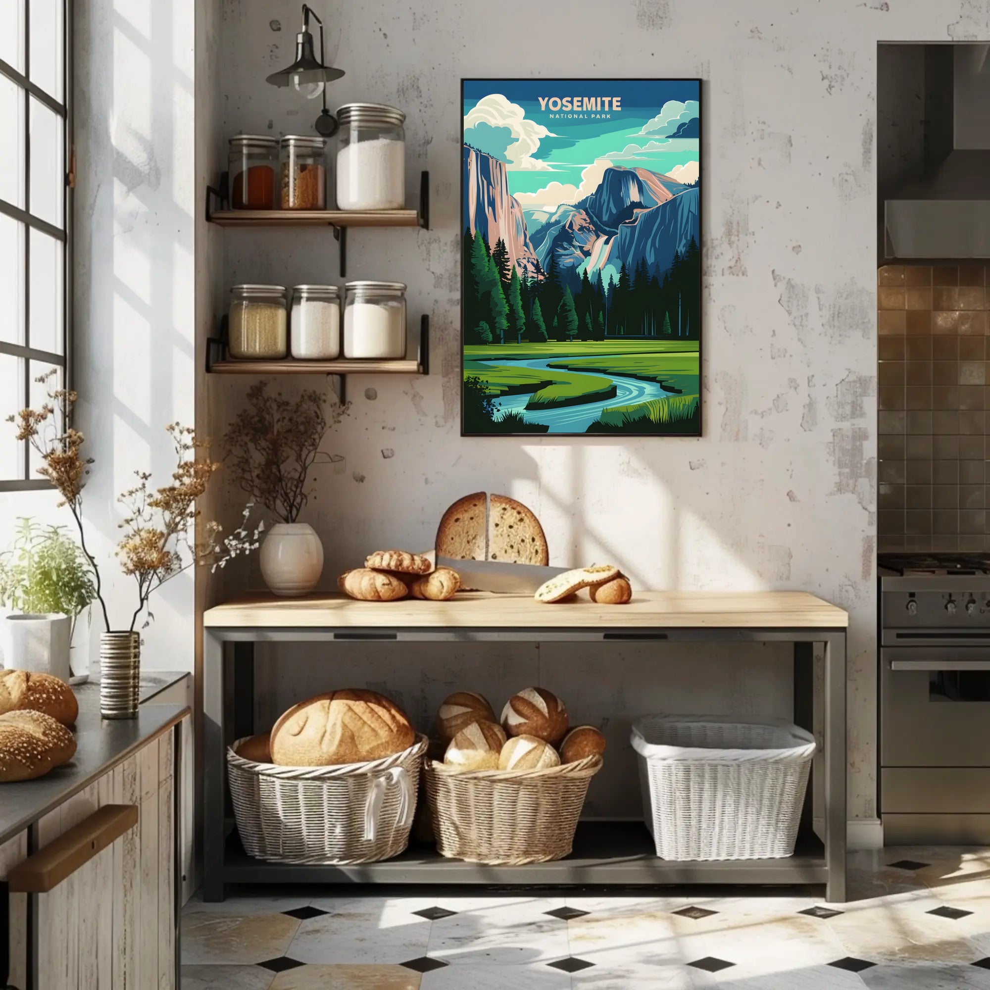 Yosemite National Park Poster