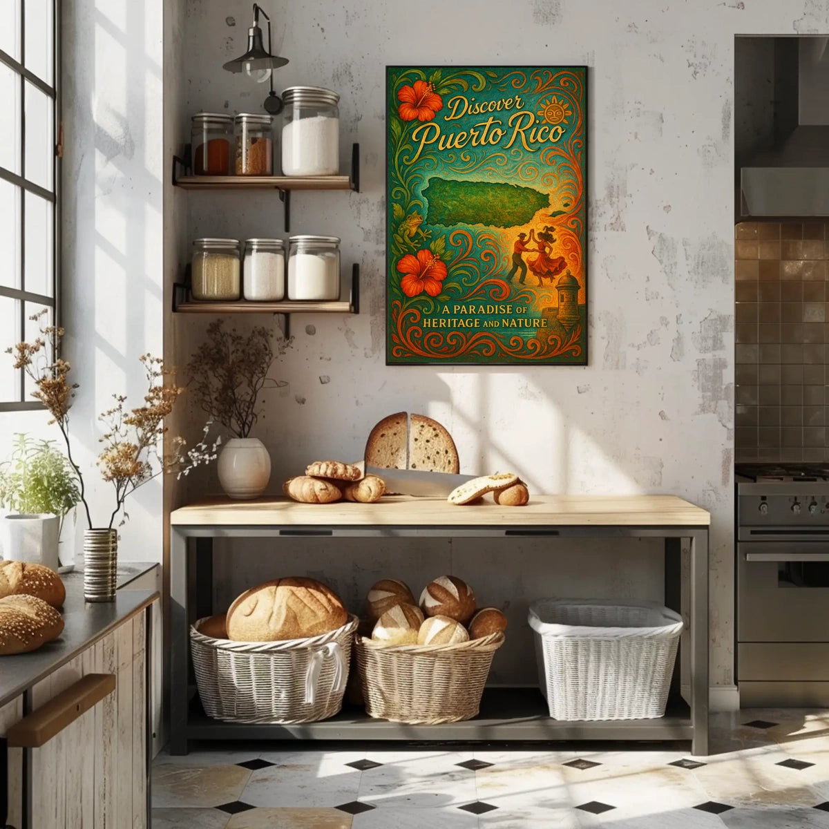 Discover Puerto Rico Poster