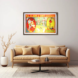 M.L. Clark & Son's Combined Shows Poster