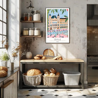 Seville Architectural Illustration Poster PosterGoat