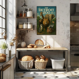 The Detroit Zoo Poster