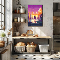 Tranquil Evening at the Palace Poster