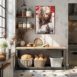 Cybernetic Elegance Poster