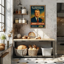Jimmy Carter Historical Presidential Poster