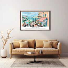 Scenic Positano Poster PosterGoat