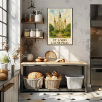 St. Louis Cathedral Poster