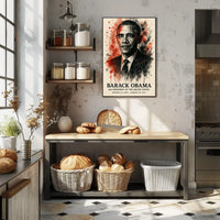 Barack Obama 44th President Poster