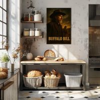 Buffalo Bill Iconic Western Cultural Heritage Poster