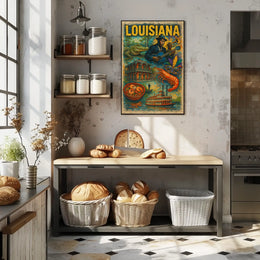 Louisiana Culture and Heritage Poster