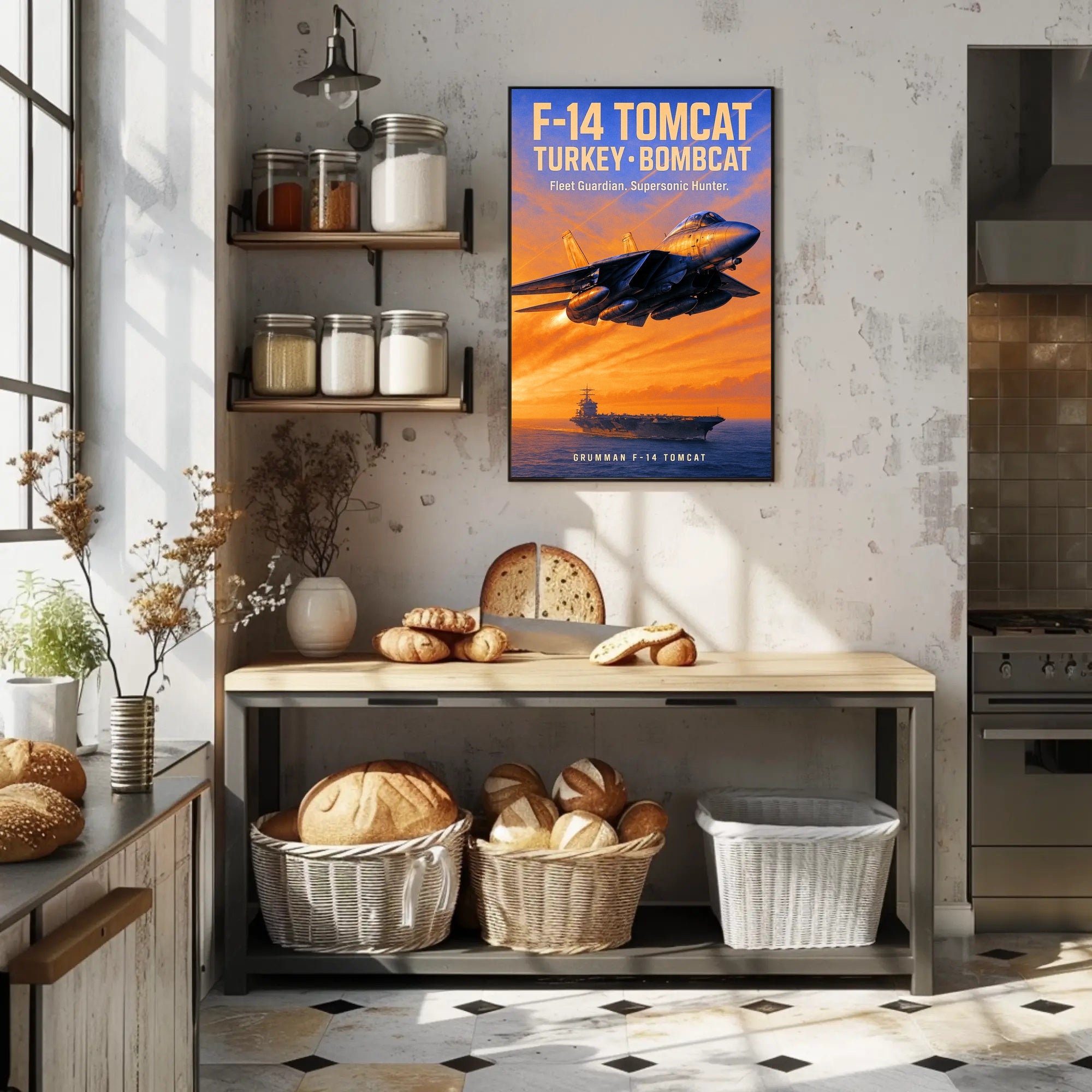 F-14 Tomcat Fleet Guardian Poster PosterGoat