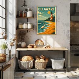 Delaware Coastal Beauty Poster