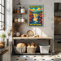 Great Falls, Montana Poster
