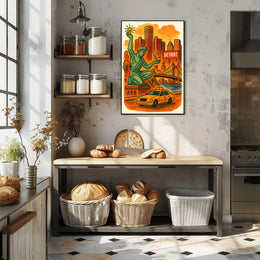 Spirit of Detroit Art Poster