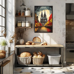 Cologne Cathedral in Germany Poster