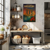 Experience Singapore A City of Wonders Poster