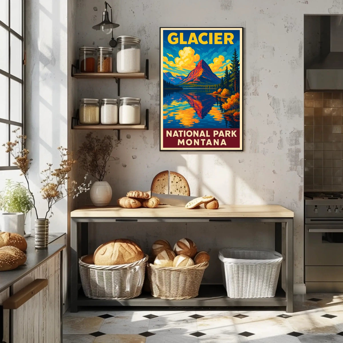Glacier National Park Poster