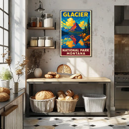 Glacier National Park Poster