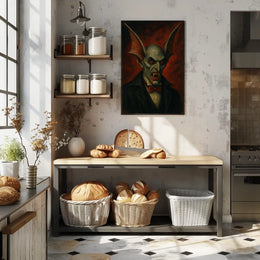Vampire Horror Art Poster for Fantasy or Mythology Poster