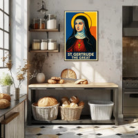 St. Gertrude the Great Poster